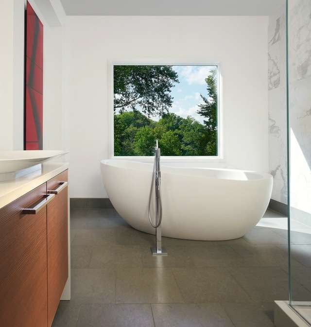 Ferestre pentru cadă, fațade, faianță Fațade, gresie, mobilier, modern