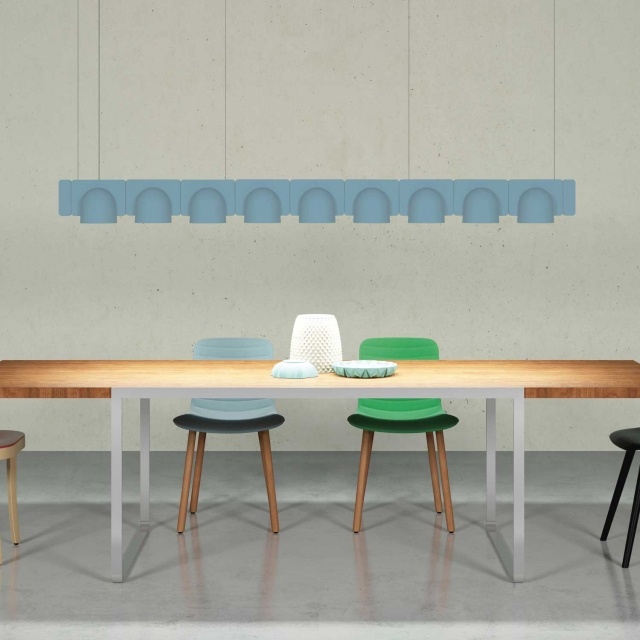 Ansamblu de lumini suspendate din plastic IGLOO-Studio CLASS Lămpi suspendate din plastic idei de amenajare a sufrageriei IGLOO-Studio KLass