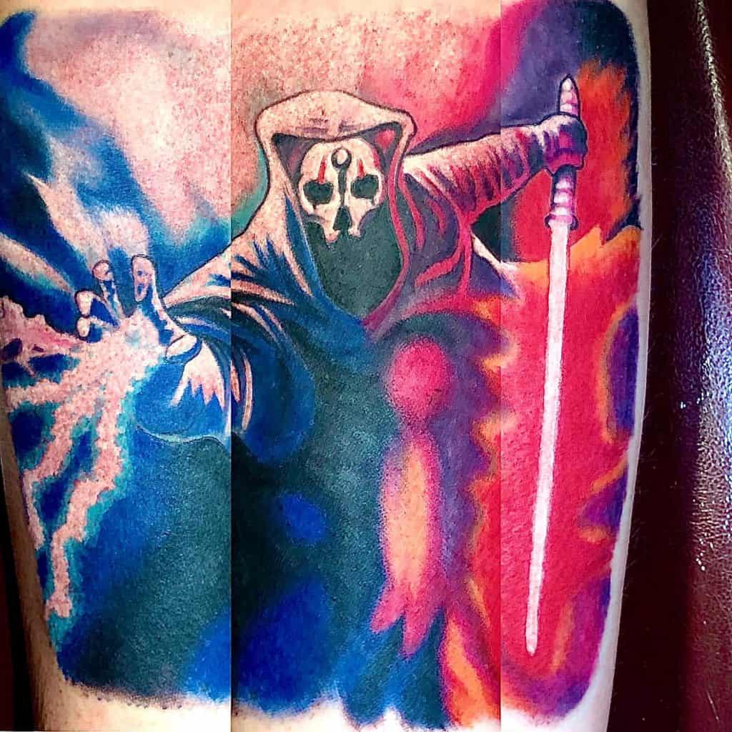 Studio del tatuaggio dell'angelo caduto 2