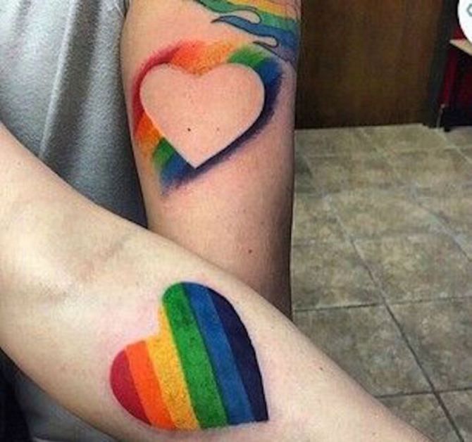 Tatouage Gay Pride