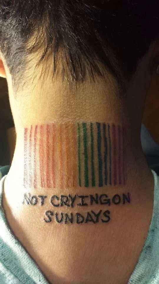 Tatouage Gay Pride