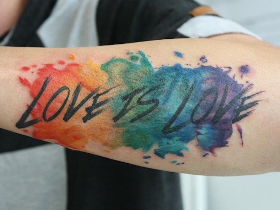 Tatouage Gay Pride