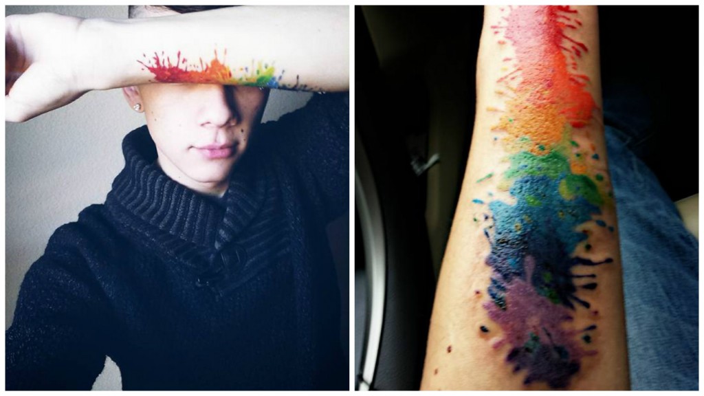 Tatouage Gay Pride