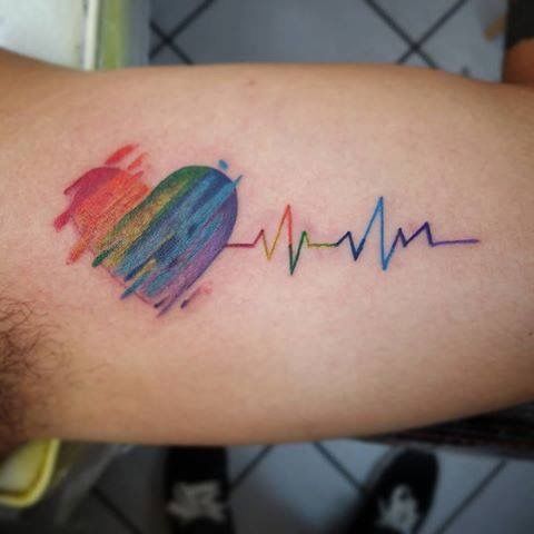 Tatouage Gay Pride