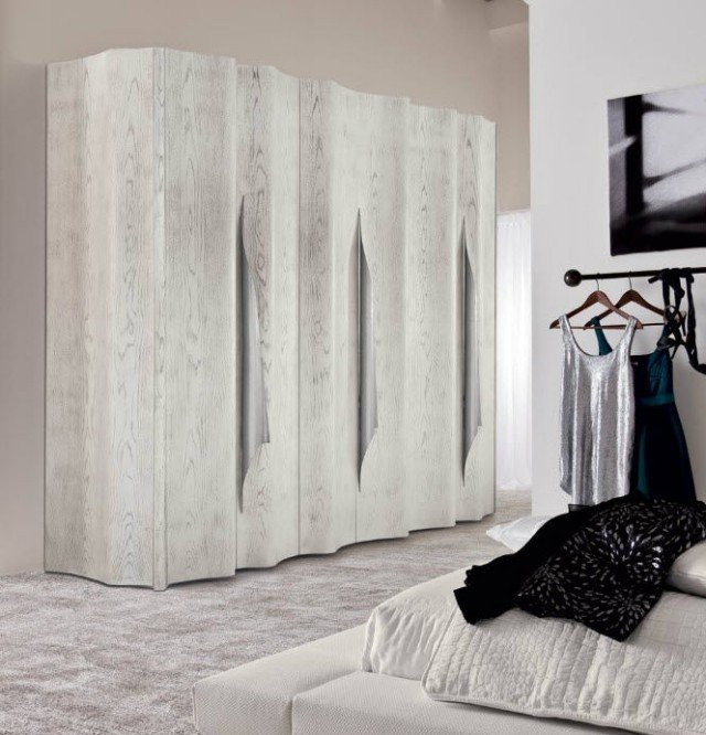 garderoba moderna gri alb manere valuri SIPARIO NASI6R ego