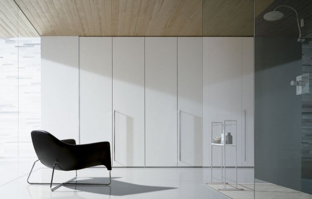 garderoba moderna manere subtile albe ARTIK poliform