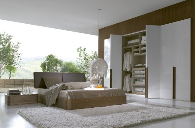 idei garderoba moderna elemente din lemn alb IXEN Jordi Dedeu carre