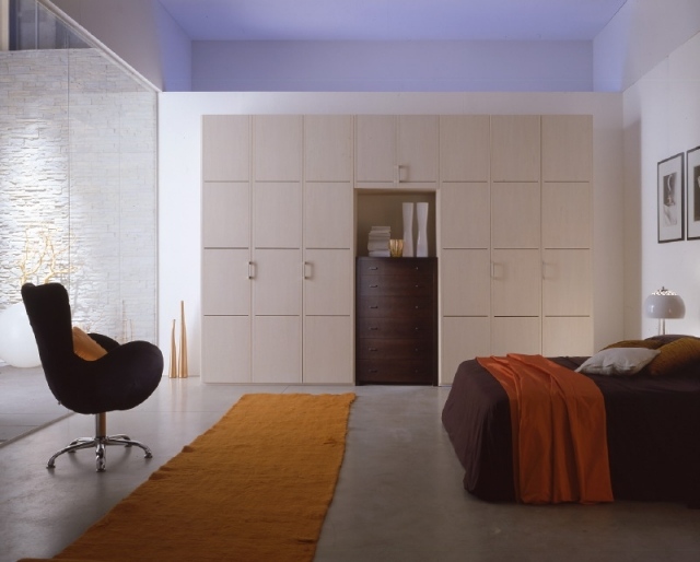 dulap modern cremă culoare sertar integrat mazzaliarmad