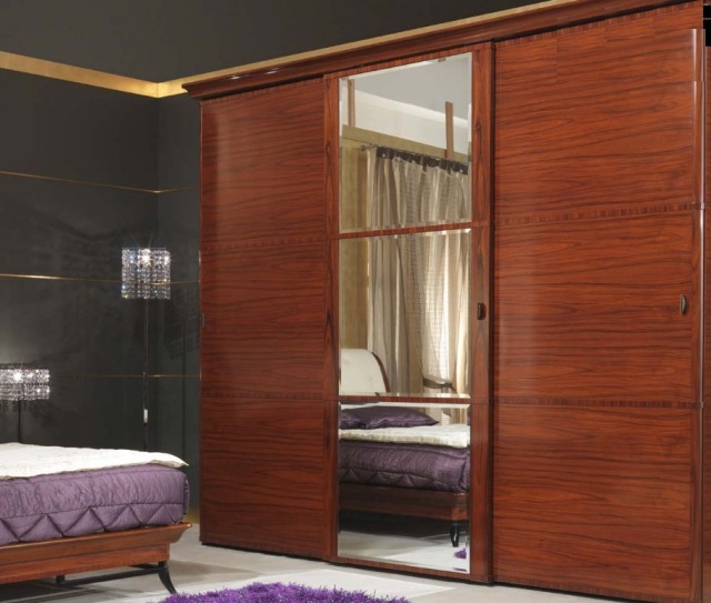 dulap clasic oglindă din lemn lăcuit vimercati