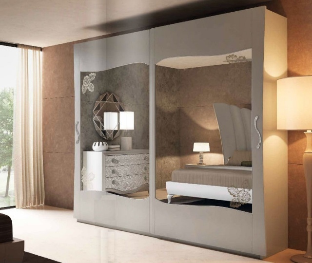 Oglinda stil garderobă stil modern stilemma gri