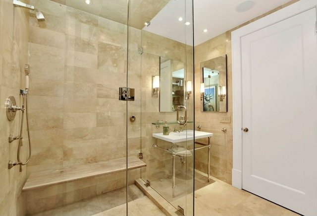 Perete de sticlă metal bej de culoare bej neutru