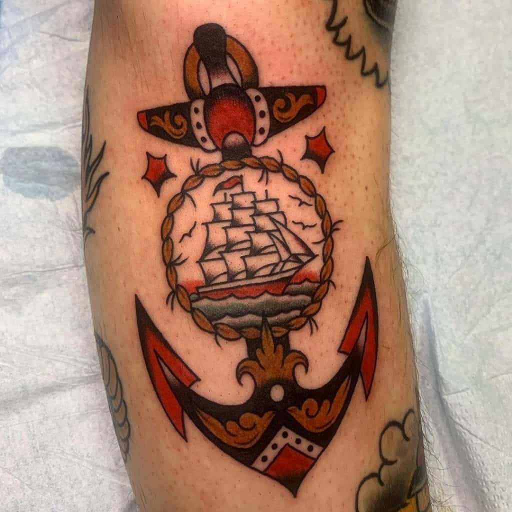 Tradicionalna sidro tetovaža