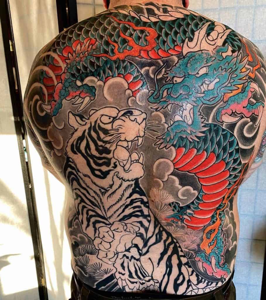 Tatuiruotė ant nugaros