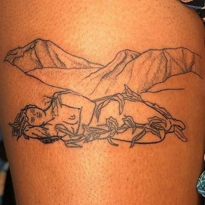 Palinkėk man sėkmės tatuiruotės