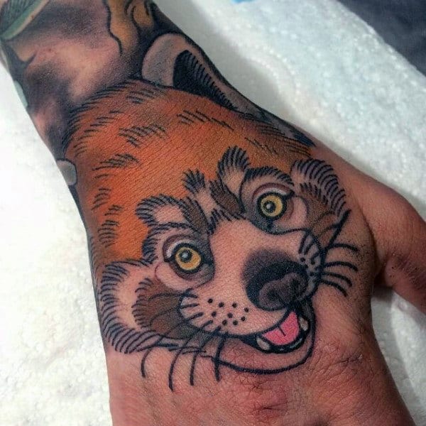 Disegno del tatuaggio della volpe