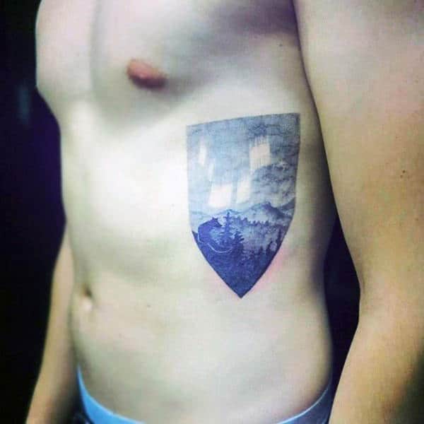 Disegno del tatuaggio della volpe