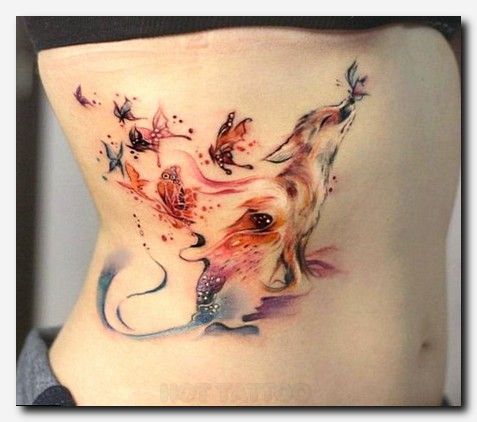 Disegno del tatuaggio della volpe