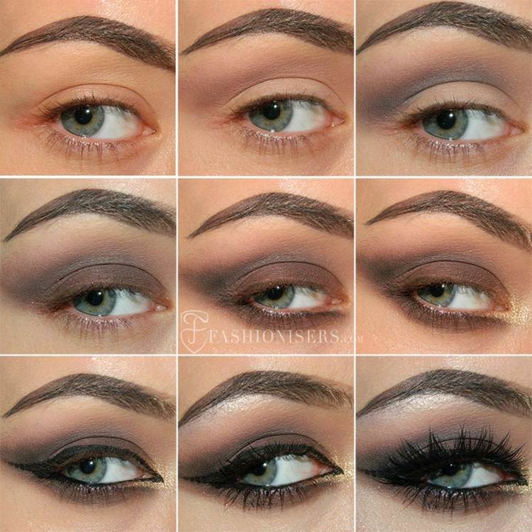 Alcătuiește unul dintre ochi cu farmec fețele de Halloween alcătuiesc instrucțiuni jumătate de zombie machiaj instrucțiuni genelor artificiale