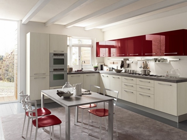 Elemente de depozitare bucătărie modernă-colombini casa stil de viață tendințe-combinații de culori