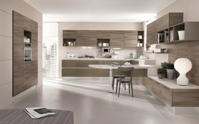 spațiu de bucătărie de design-colombini bucătării încorporate fabricate în Italia