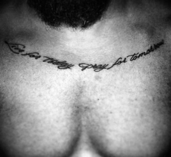 Svetopisemski verz tetovaža