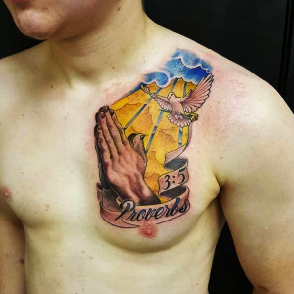 Svetopisemski verz tetovaža