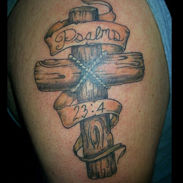 Svetopisemski verz tetovaža