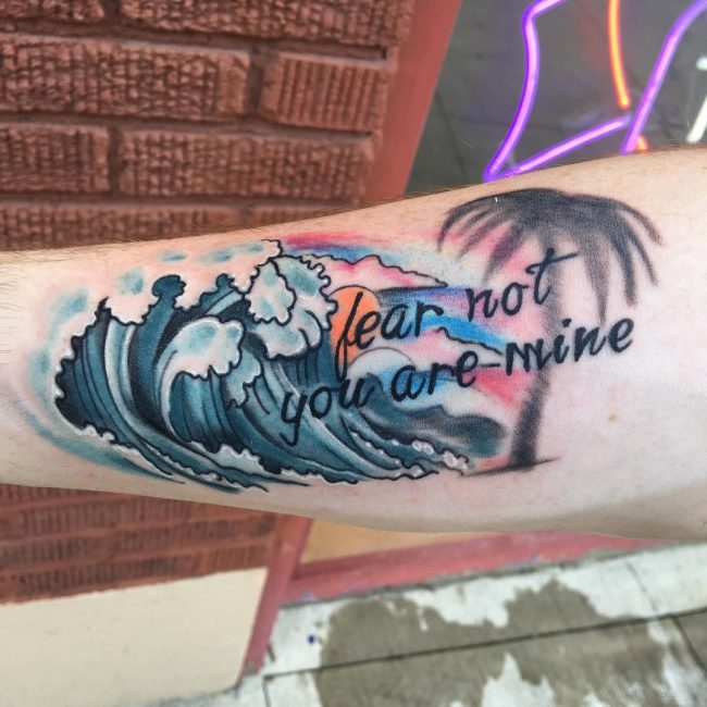 Svetopisemski verz tetovaža