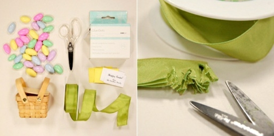 Meșteșuguri de Paști decorarea cuibului de Paște