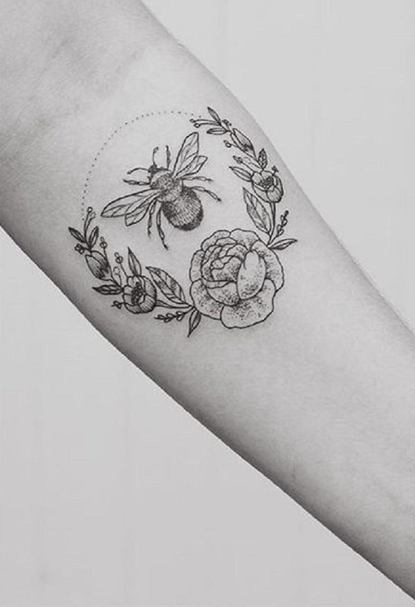 Tetovaže medene čebele