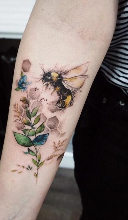 Tetovaže medene čebele