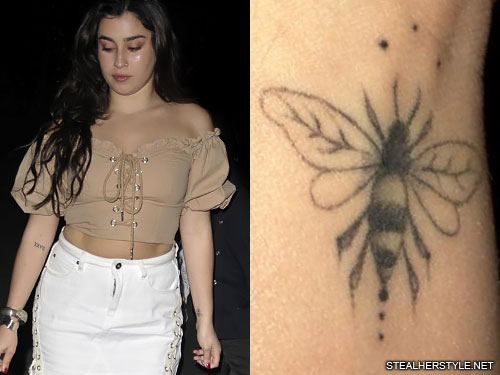 tetovaža medene čebele