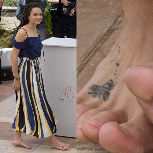 tetovaža medene čebele