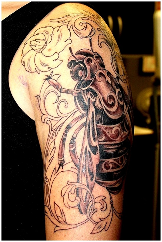 Tetovaže medene čebele