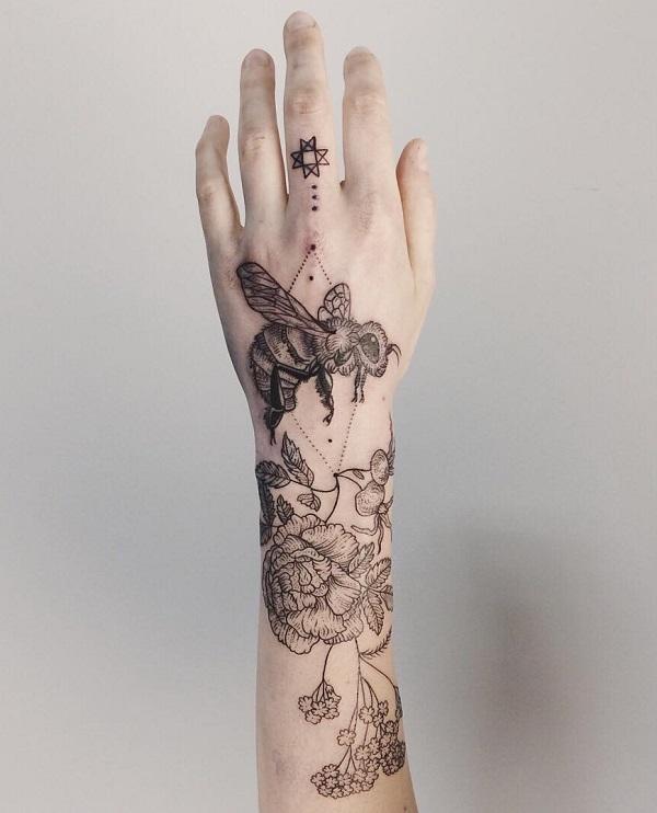 Tetovaže medene čebele