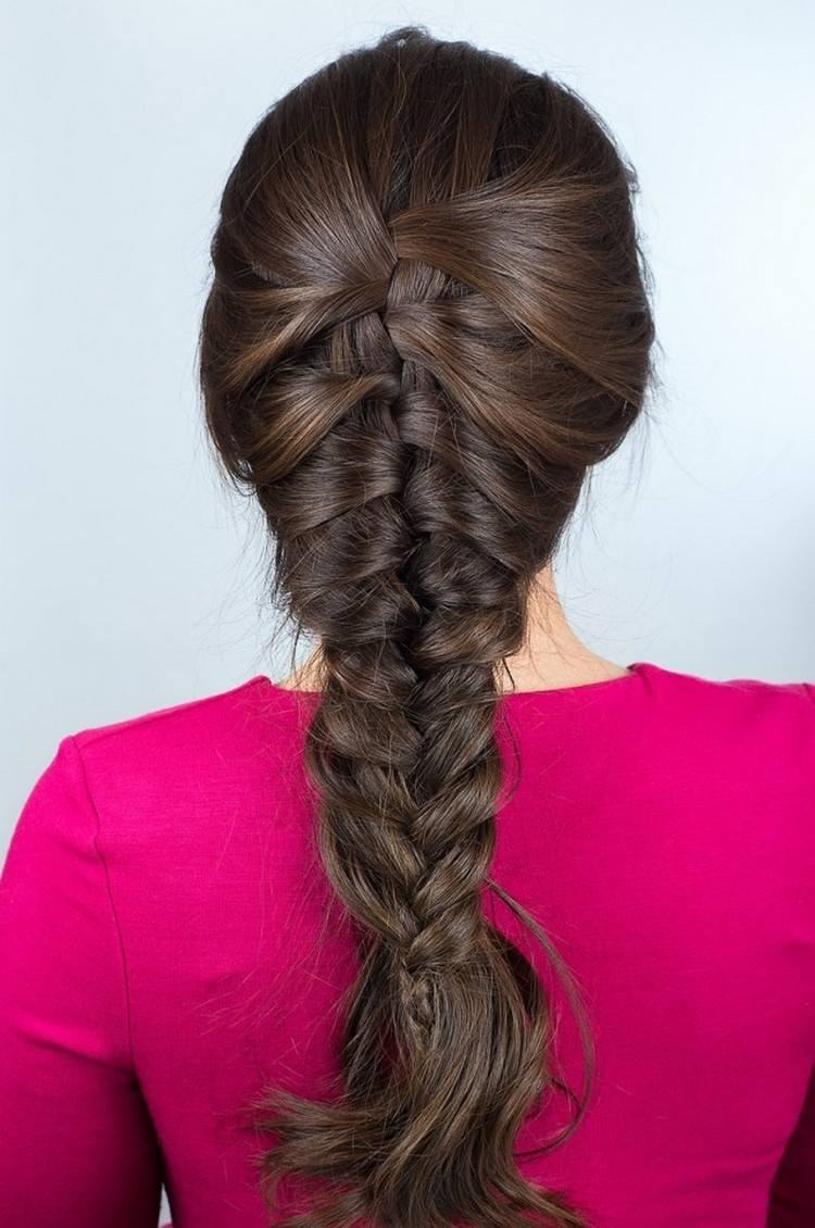 Coafură magică de împletitură, fără împletitură