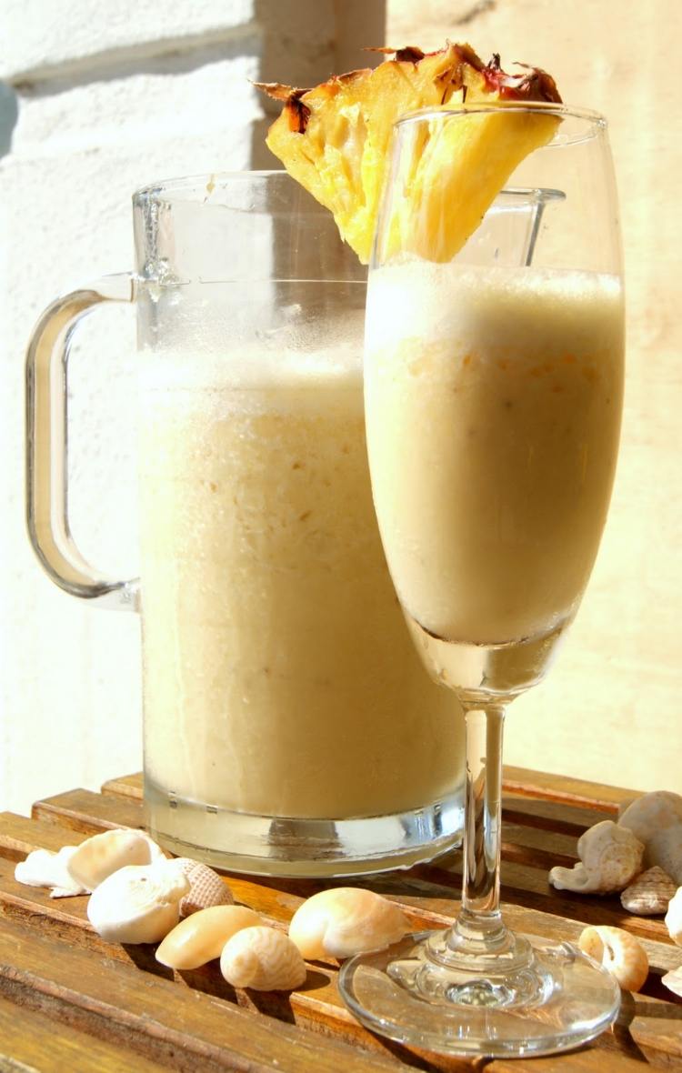 Rețetă Mocktail Virgin Pina Colada Virgin-pina-colada-reteta-lapte-ananas