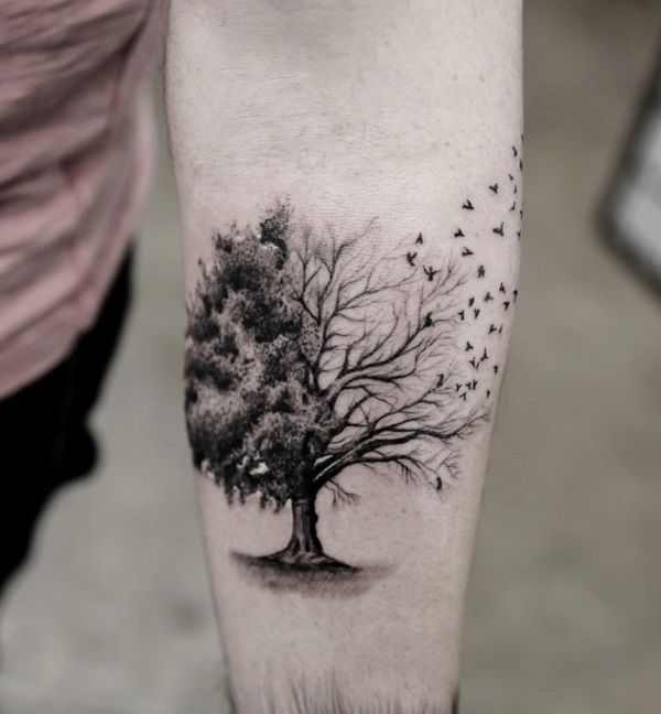 tatuaggio albero della vita