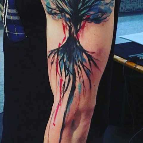 tatuaggio albero della vita