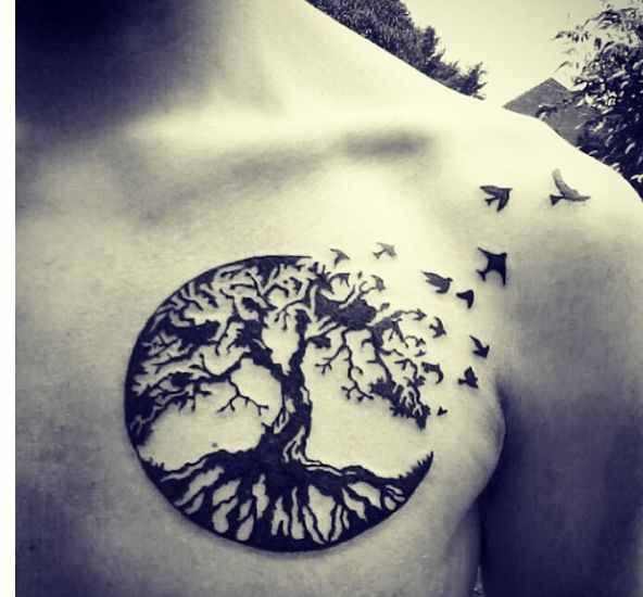 tatuaggio albero della vita