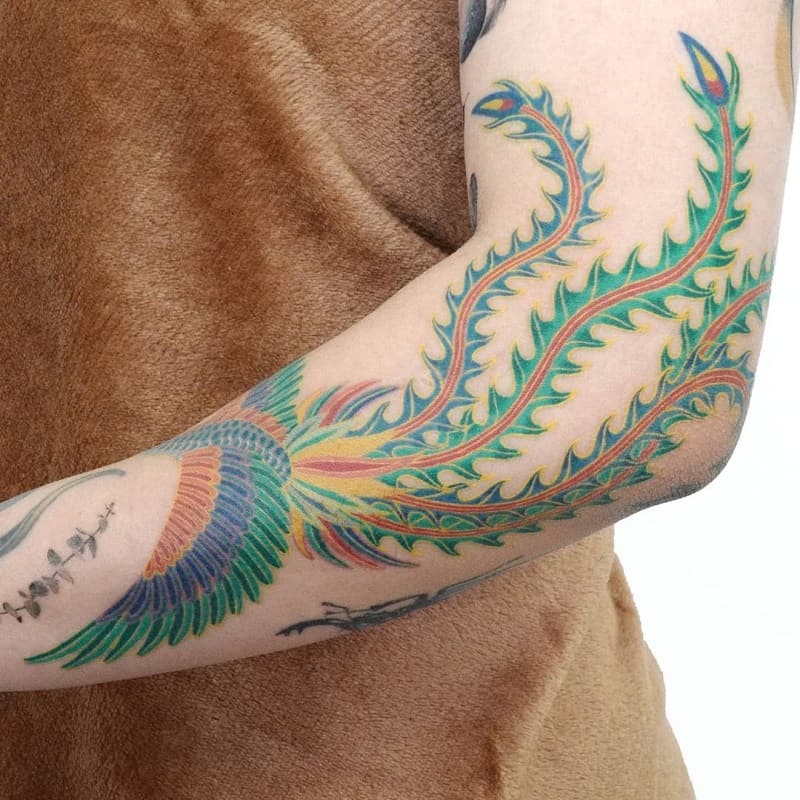 Tatouage Phoenix