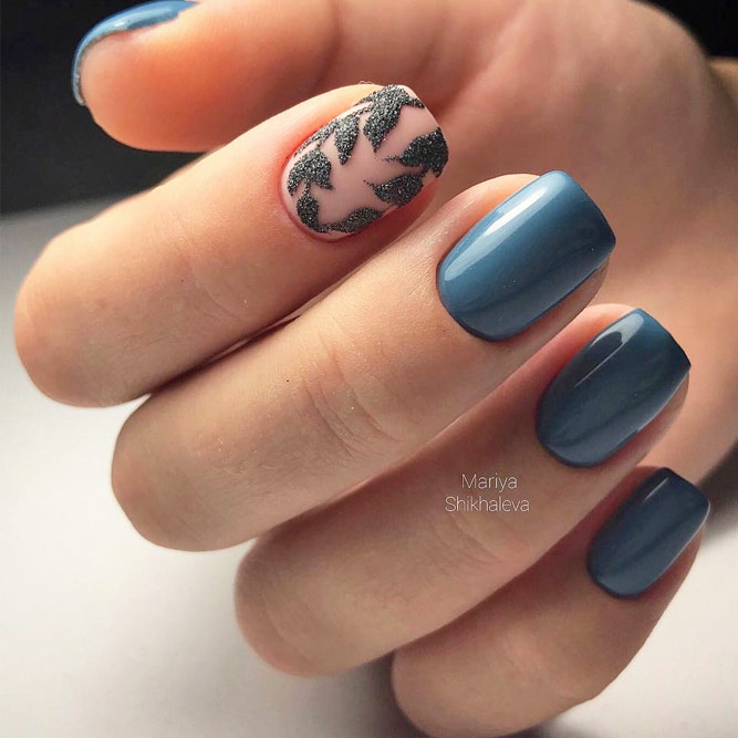 Arte delle unghie autunnali