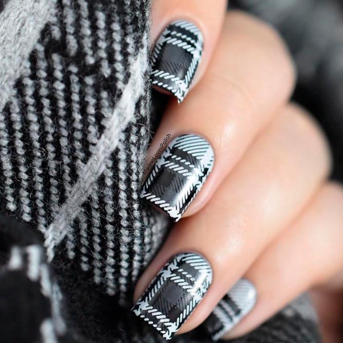 Arte delle unghie autunnali