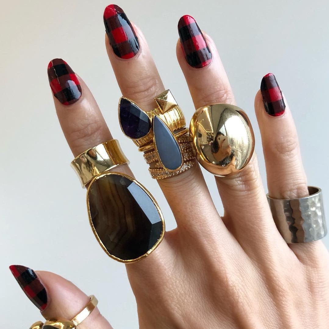 Arte delle unghie autunnali