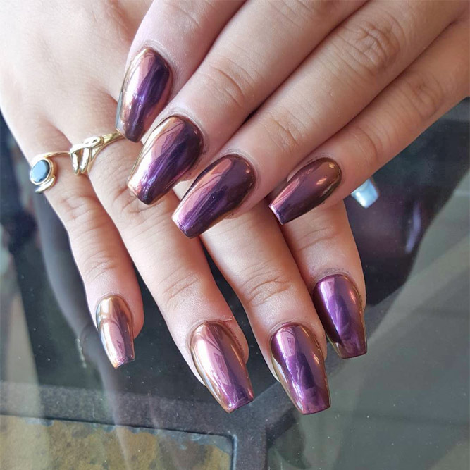 Arte delle unghie autunnali