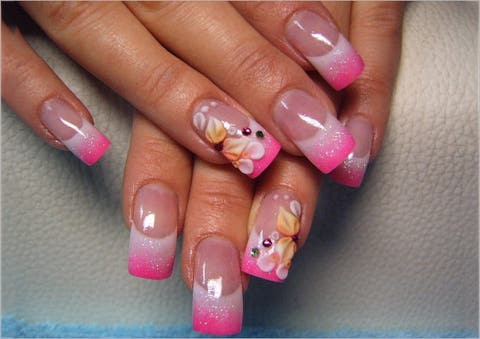 Arte delle unghie autunnali