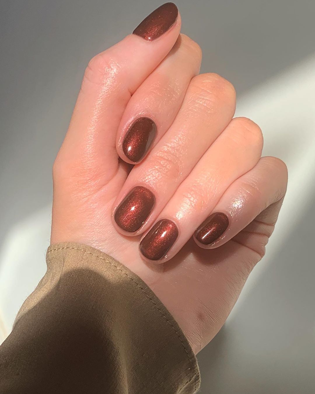 Arte delle unghie autunnali