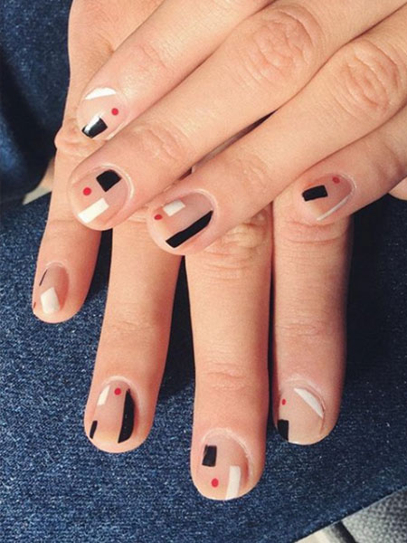 Arte delle unghie autunnali