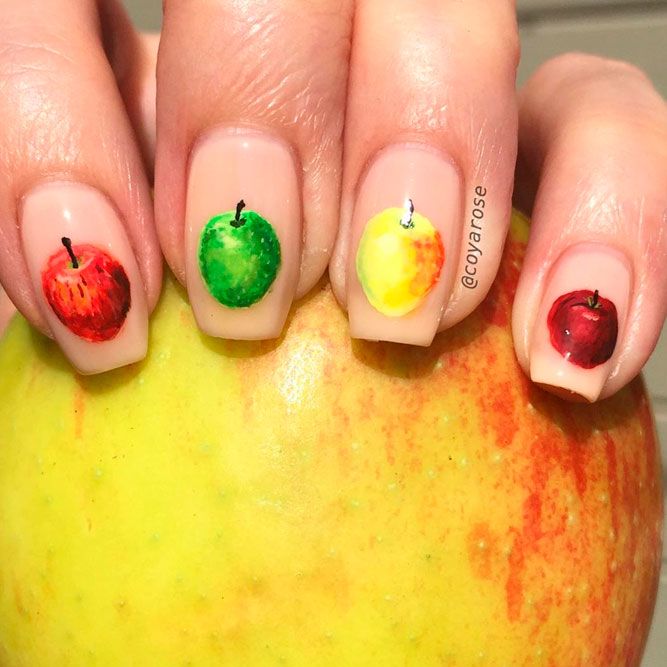 Arte delle unghie autunnali