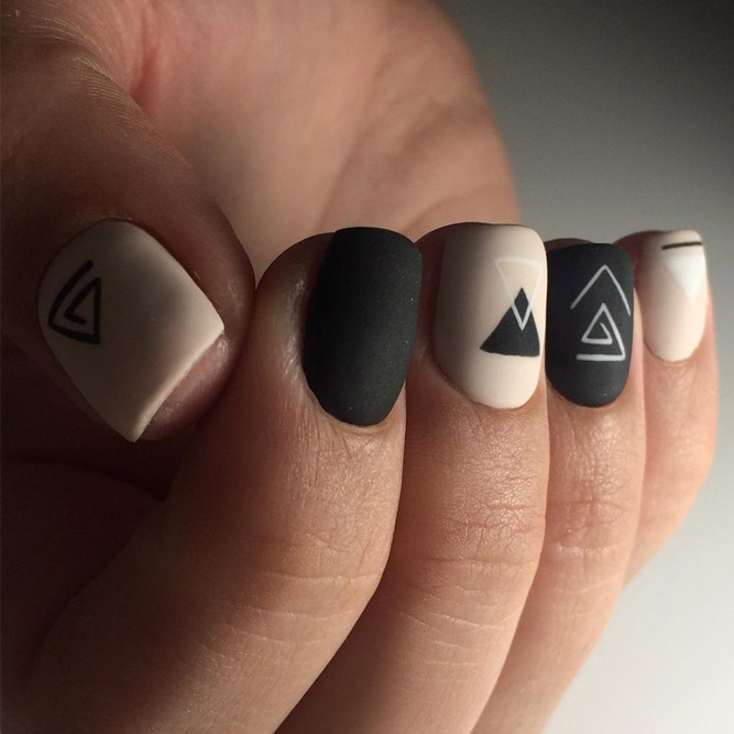 Arte delle unghie autunnali